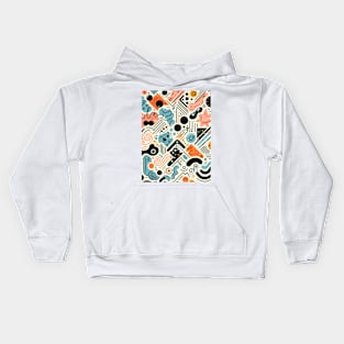 Vibrant Geometric Prism Play Kids Hoodie